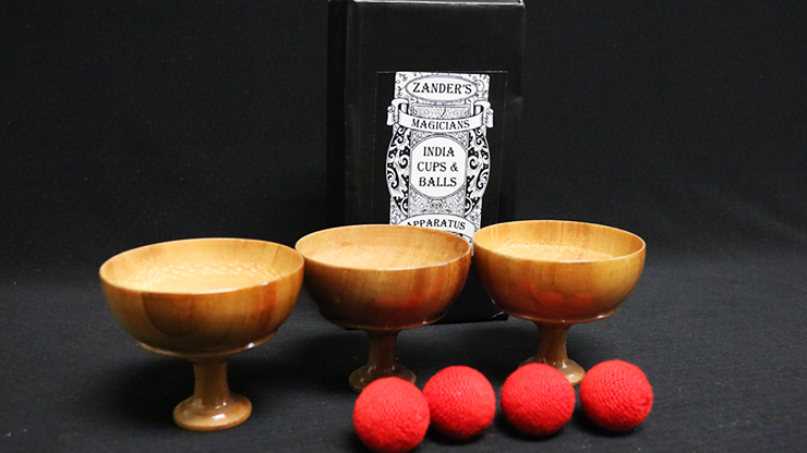 India Cups and Balls by Zanders Magical Apparatus 