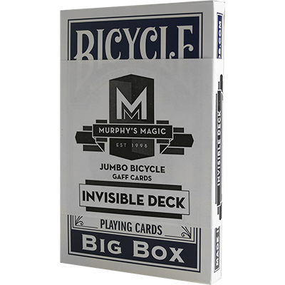 Jumbo Invisible Deck Bicycle (Blue) 