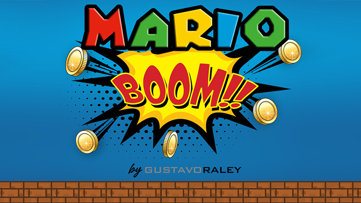 MARIO BOOM (Gimmicks and Online Instructions) by Gustavo Raley 