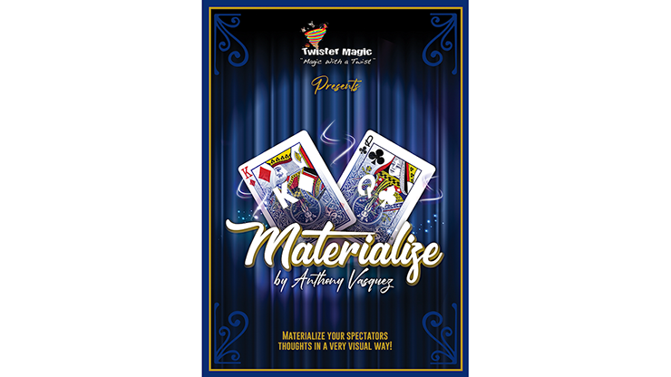MATERIALIZE (KD) by Anthony Vasquez & Twister Magic