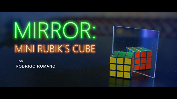 Mirror Mini Rubik Cube (Gimmick and Online Instructions) by Rodrigo Romano