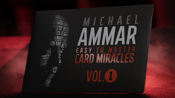 Easy to Master Card Miracles (Gimmicks and Online Instruction) Volume 1 by Michael Ammar 