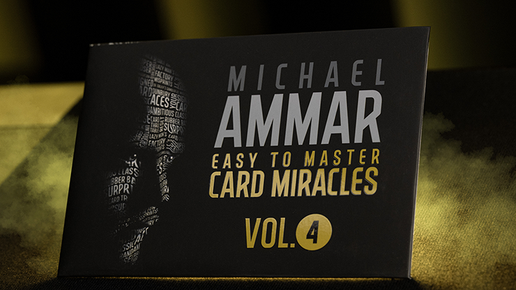 Easy to Master Card Miracles (Gimmicks and Online Instruction) Volume 4 by Michael Ammar
