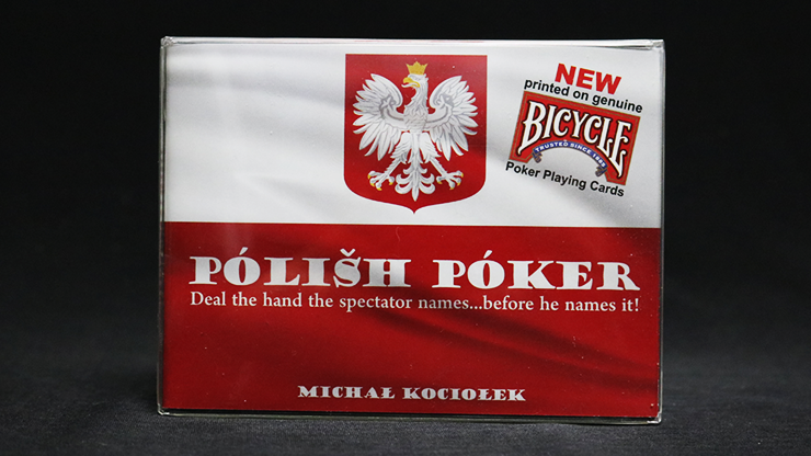 Bicycle Edition Polish Poker  (Gimmicks and Online Instructions) by Michal Kociolek