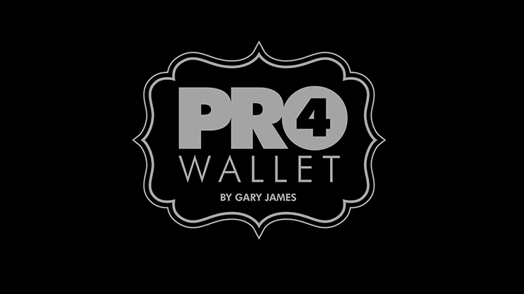 Pro 4 Wallet (Gimmicks and Online Instructions) by Gary James
