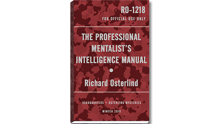 The Professional Mentalist's Intelligence Manual  by Richard Osterlind - Book