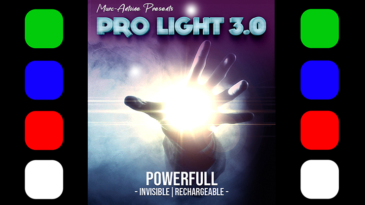 Pro Light 3.0 Blue Pair (Gimmicks and Online Instructions) by Marc Antoine