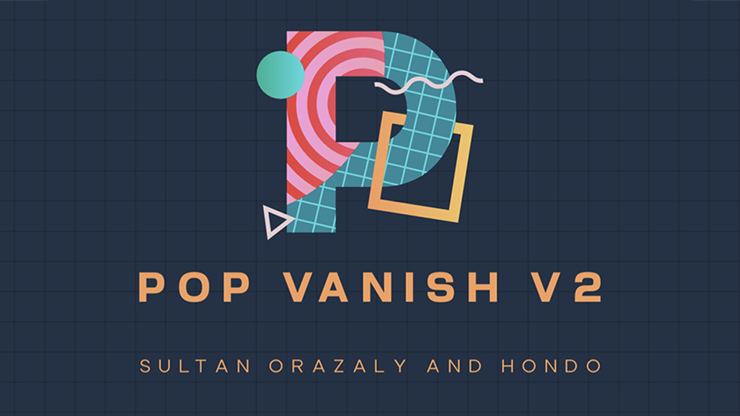 Pop Vanish 2 BLUE (Gimmicks and Online Instruction) by Sultan Orazaly & Hondo