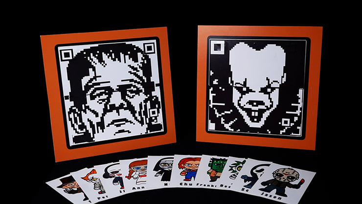 QR HALLOWEEN PREDICTION FRANKENSTEIN (Gimmicks and Online Instructions) by Gustavo Raley