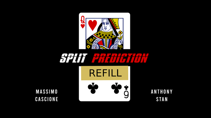 Refill for Split Prediction Red by Massimo Cascione & Anthony Stan