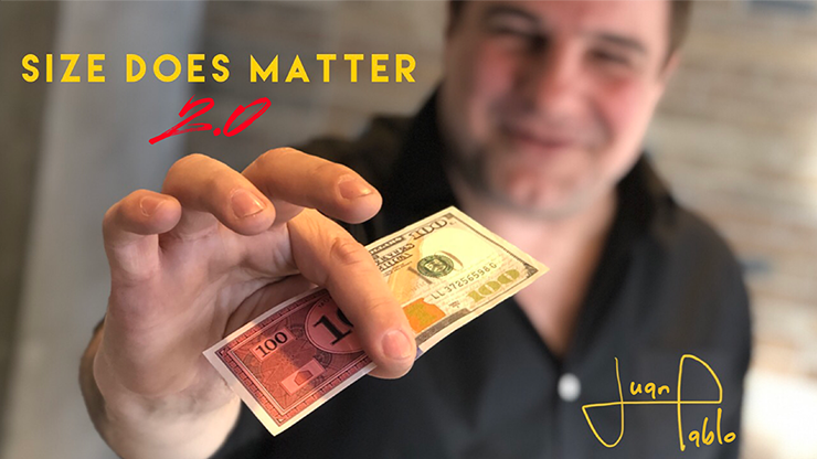 Size Does Matter 2.0 (Gimmicks and Online Instructions) by Juan Pablo Magic
