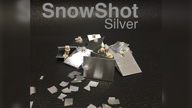 SnowShot SILVER (10 ct.) by Victor Voitko (Gimmick and Online Instructions)