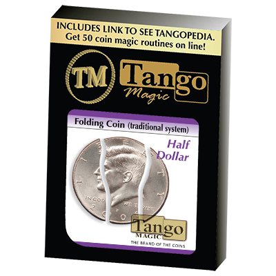 Folding Coin Half Dollar (D0020) by Tango Magic