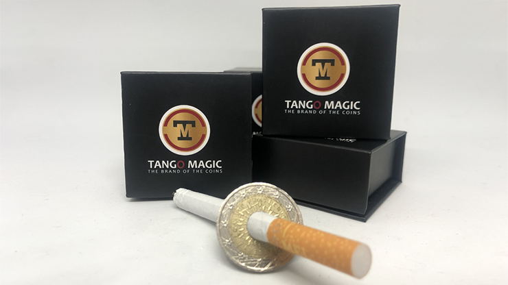 Pen or Cigarette Thru 2 Euros by Tango (E0012) 