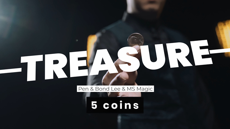 Treasure (5 coin holder) by Pen & MS Magic