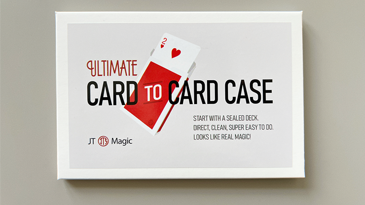 Ultimate Card to Card Case BLUE (Gimmicks and Online Instructions) by JT