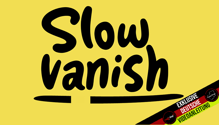Slow Vanish BLUE (Gimmicks and Online Instructions) by Craziest and Julio Montoro