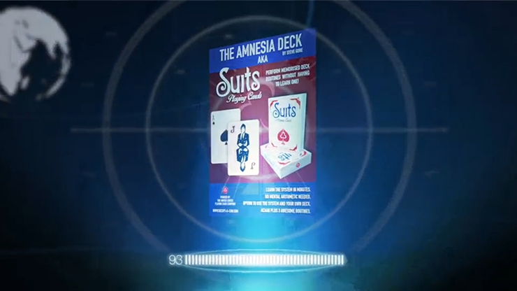 The Amnesia Deck AKA Suits Deck (Gimmick and Online Instructions) by Steve Gore 
