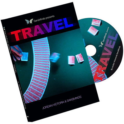 Travel (DVD and Gimmick) by Jordan Victoria and SansMinds
