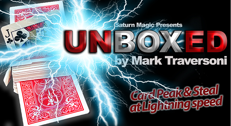 Unboxed Red  (Gimmicks and Online Instructions) by Mark Traversoni