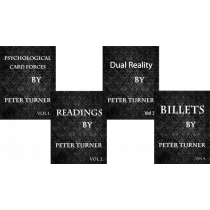 4 Volume Set of Reading, Billets, Dual Reality and Psychological Playing Card Forces by Peter Turner eBook DOWNLOAD