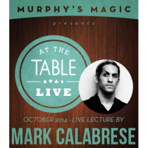 At the Table Live Lecture - Mark Calabrese 10/29/2014 - video DOWNLOAD