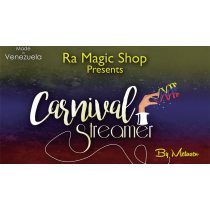 Carnival Streamer Halloween (Orange and Black) by Ra Magic