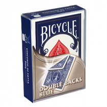 Bicycle deck - Double Back blue