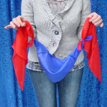 Flying Silk de Luxe 45 x 45 cm