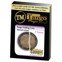 Tango Folding Coin 2 Euro Internal System by Tango-Trick (E0039 - Faltmünze