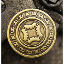 Half Dollar Coin (Bronze) by Mechanic Industries - Trick
