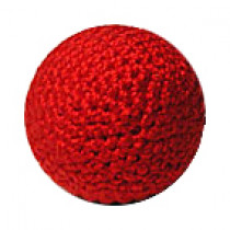 Metal Crochet Balls by Bazar de Magia Häkelball rot 2.5 cm mit Metalleinlage