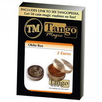 Okito Box (Brass) 2 Euro by Tango Magic  (B0004)