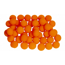 1.5" Super Soft Sponge Ball (Pack 50 Schwammbälle orange) 4 cm by Gosh