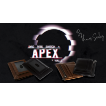 Apex Wallet Black (Gimmick and Online instructions) by Thomas Sealey