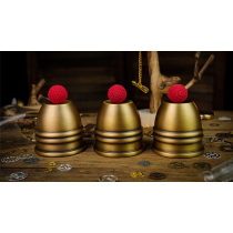 Artistic Combo Cups and Balls (Brass) by TCC