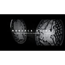 Skymember Presents Monarch (Barber) un-gimmicked Coin Only by Avi Yap