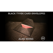 Black Tyvek Card Envelopes (10 pk) by Alan Wong