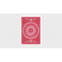 Tally Ho Circle Back Gaff Pack Red (6 Cards) by The Hanrahan Gaff Company