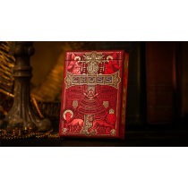 The Cross (Maroon Martyrs) Playing Cards by Peter Voth x Riffle Shuffle