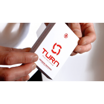 TURN (Red) Playing Cards by Mechanic Industries