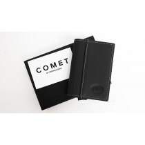 Comet Wallet Black Leather Red Shell (Gimmicks and Online Instruction) by Andrew Dean 
