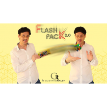 FLASH PACK 2.0 (Gimmicks and Online Instructions) by Gustavo Raley 
