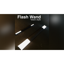 FLASH WAND (BLACK) by Victor Voitko (Gimmick and Online Instructions)