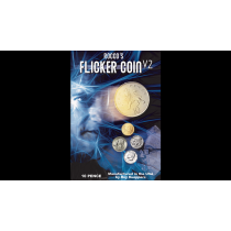 FLICKER COIN V2 (UK 10 Pence) by Rocco