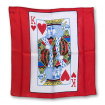 Silk 18 inch King of Hearts Card from Magic by Gosh - Trick