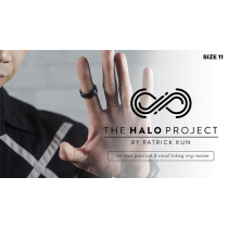 The Halo Project (Silver) Size 11 (Gimmicks and Online Instructions) by Patrick Kun
