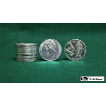 Houdini Palming Coins (12 pieces) by Mr. Magic