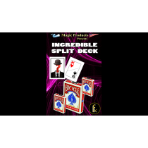 Incredible Split Deck Plus (Gimmicks and Online Instructions) by Magic Music Entertainment