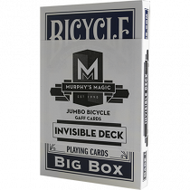 Jumbo Invisible Deck Bicycle (Blue) 